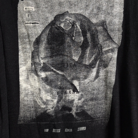 Torrid Graphic Cut Out Tank Top Gray - Picture 2 of 5